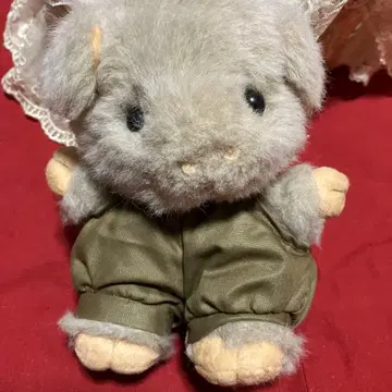 레트로 봉제 인형 아기 돼지 돼지 레트로 팬시 봉제 인형 산에이 페페 부우?
