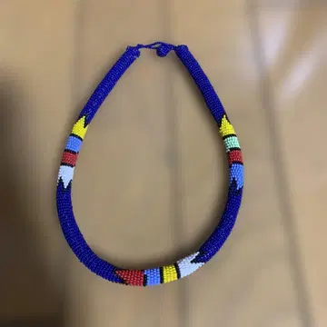 아프리칸 목걸이 비즈 마사이