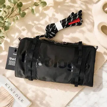[ 새상품 ] Topologie Barrel Bag Small Black