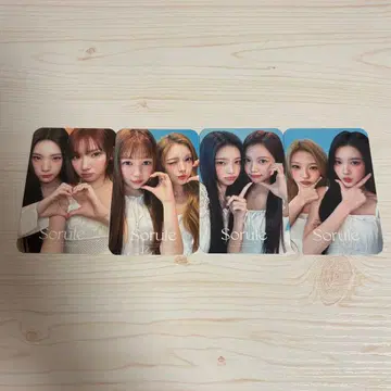 Hearts2Hearts sorule 유닛 트레이딩 카드 컴프 H2H