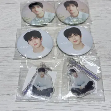 TXT 캡슐 토이 캔뱃지 아크링 키링 수빈