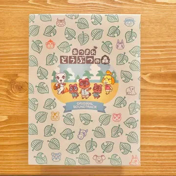 모여봐요 동물의 숲 오리지널 사운드트랙 초회 수량 한정 생산반