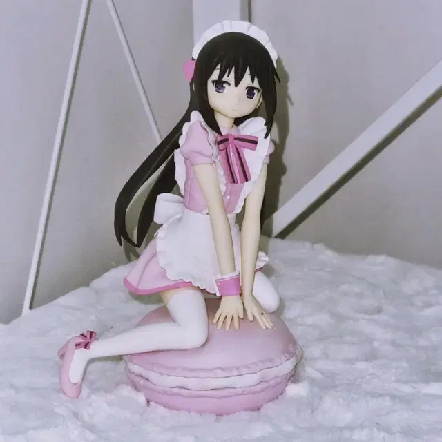 호무라 고전 핑크마카롱 메이드 피규어 / 마법소녀 마도카 마기카