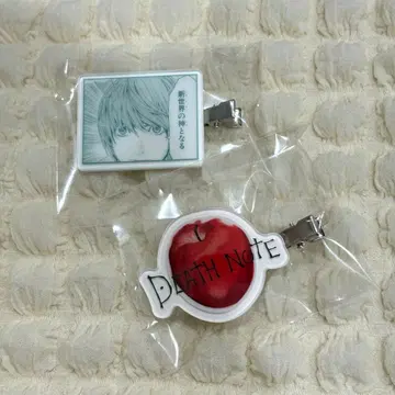 DEATHNOTE 데스노트 컬렉션 헤어 클립 L 야가미 라이토