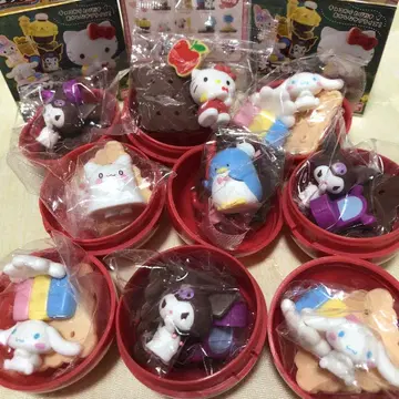산리오 캐릭터즈 초코 서플라이 미니 피규어 시나모롤 쿠로미 키티