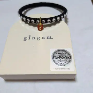 gingam. 팔찌 스와로브스키 크리스탈 실버