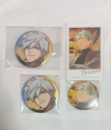 FGO OTSS 신문 포트레이트 캔뱃지 LAWSON 퍼시벌