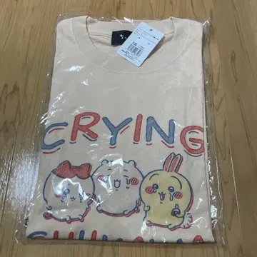 치이카와 CRYING T셔츠 베이지