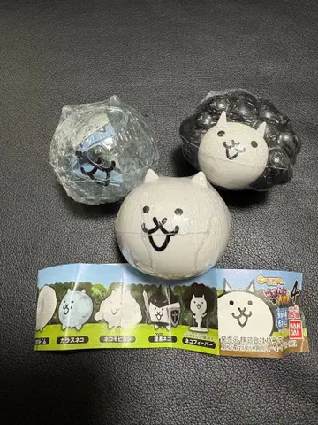 냥코 대전쟁 캡슐 캐릭터 3개 세트