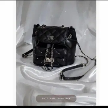 Darich 퀼팅 비쥬 미니 백팩