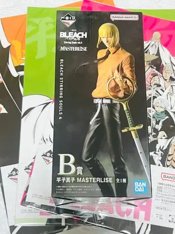 제일복권 BLEACH B상 G상 피규어 클리어 포스터 히라코 신지