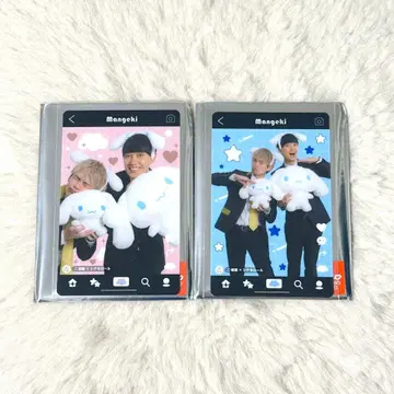요시모토 만담 극장 x 시나모롤 트레이딩 카드 기온