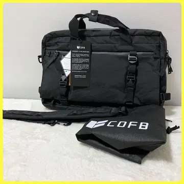 새상품급 택 포함 COFB 2way 숄더 비즈니스 백 블랙 백팩