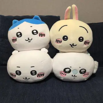 치이카와 (먼작귀) 다라란 BIG 봉제 인형 4종 세트