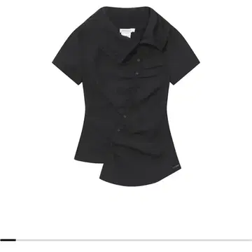 미세키서울 High neck shirring button shirt BK | 브랜드 중고거래