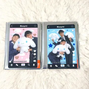 요시모토 만담극장 x 시나모롤 트레이딩 카드 도넛 피넛