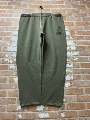 90s 미국제 SOFFE USMC 스웨트 팬츠 밀리터리 해병대