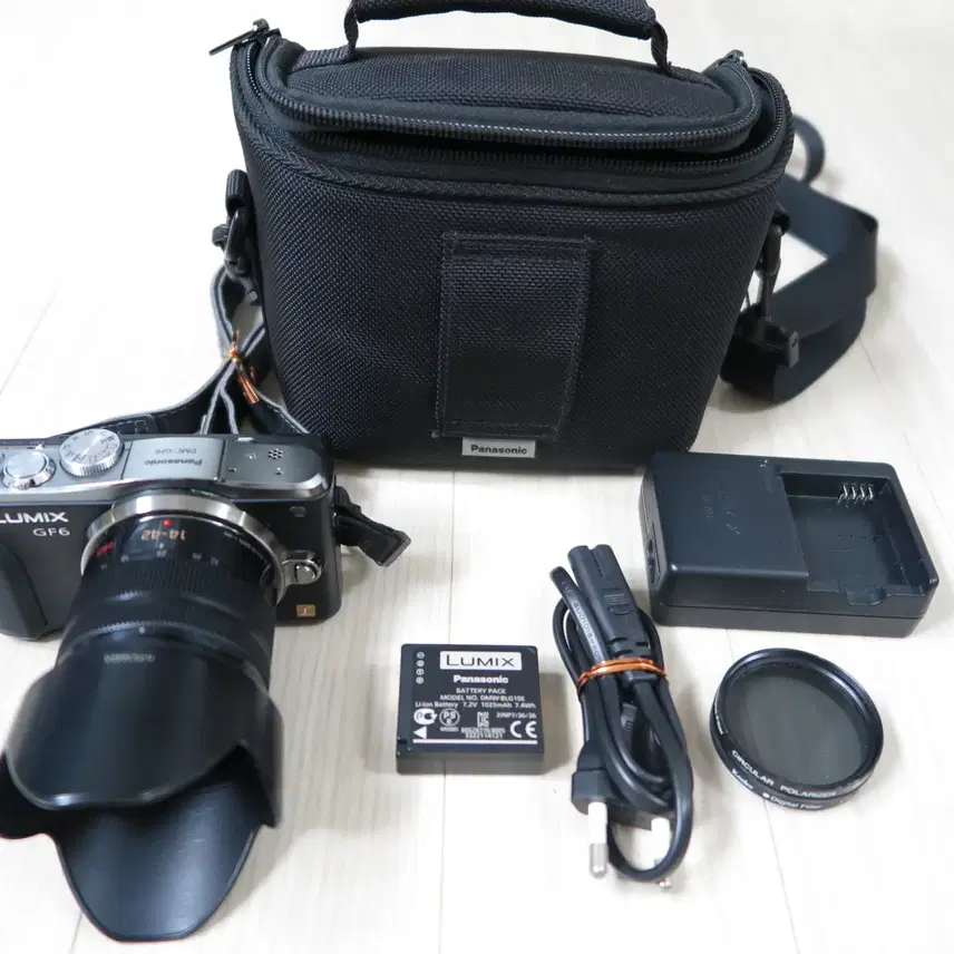 파나소닉 루믹스 카메라 DMC-GF6 + 14-42mm 렌즈 세트