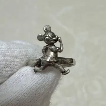 빈티지 미키마우스 925 실버 반지 MICKEY MOUSE