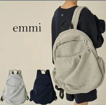 emmi atelier 분또 개더 바디 백팩(NVY-F)