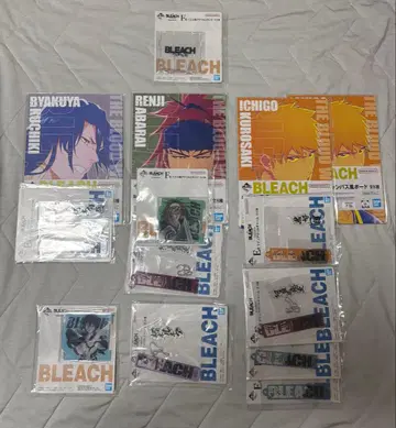 BLEACH 제일복권 아크릴 스탠드 캔버스풍 보드 세트