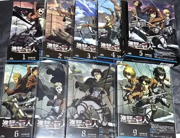 진격의 거인 Blu-ray 세트 + 13권과 특전 포함