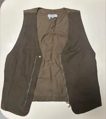 nonnative 베스트 사이즈 0 일본제 코튼 린넨
