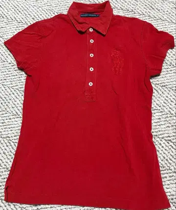 랄프 로렌 빅 포니 여성 빈티지 반팔 폴로 00s 90s