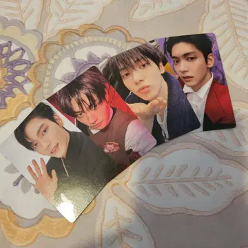 TXT 7th 4 형태 포토카드 케이스반 트레이딩 카드 수빈 컴프