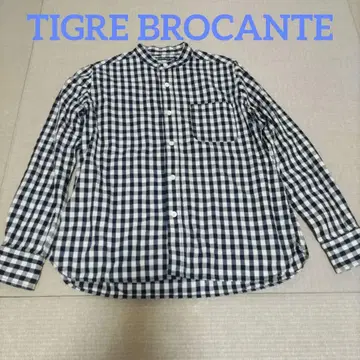 TIGRE BROCANTE 긴팔 셔츠 깅엄 체크