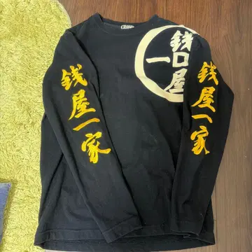 CROWS 젠야 일가 롱 슬리브 티셔츠 블랙 M