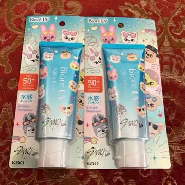 스키즈 SKZOO 비오레 UV 아쿠아 리치 SPF50+ 워터리 에센스