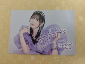 마나베 나기사 ( CUTIE STREET ) 데뷔 싱글 특전 엽서