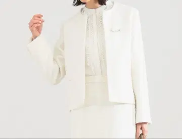 Demi-Luxe BEAMS 트위드 크루넥 자켓