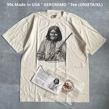 [ 데드스탁 ] USA제 90s 제로니모 인디언 T셔츠 XL