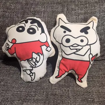 짱구는 못말려 부리부리몬 쿠션 2개 세트