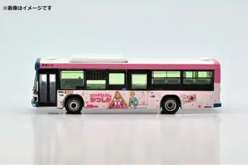 더 버스 컬렉션 케이세이 버스 리카짱 랩핑 버스 핑크