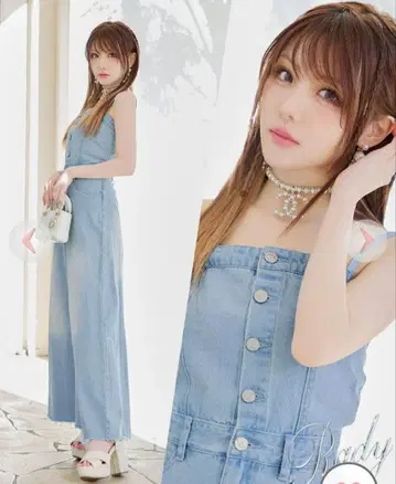 rady 데님 롱 원피스 M 사이즈