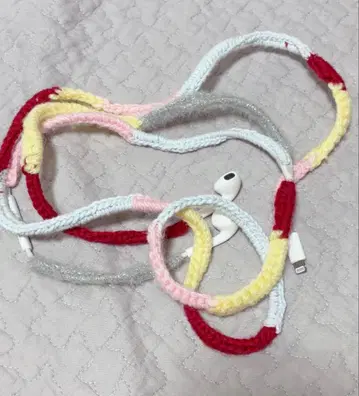 이어폰 니트 lightning