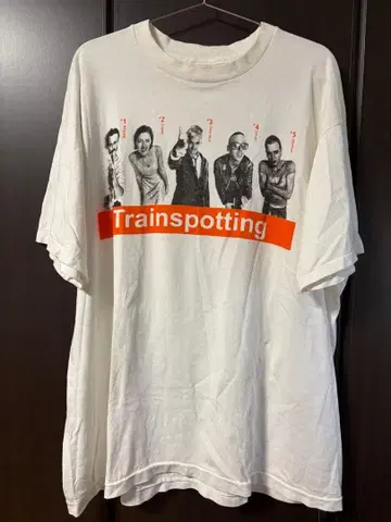 90s 트레인스포팅 빈티지 T셔츠 xl 헤인즈