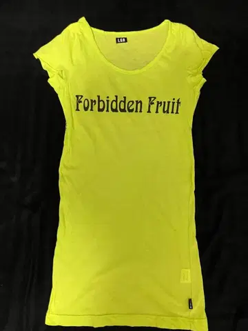 L.G.B. Forbidden Fruit 티셔츠 라임 그린 사이즈 0