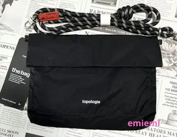 Topologie Musette Midium 뮤제트 블랙 새상품
