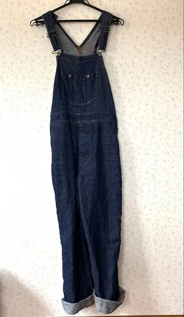 새상품급 네스트로브 린넨 데님 오버롤 사이즈 1