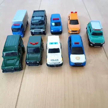 토미카 순찰차 경찰차량 SUV 묶음 판매 9대 세트