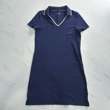 타미 힐피거 폴로 원피스 네이비 S 사이즈