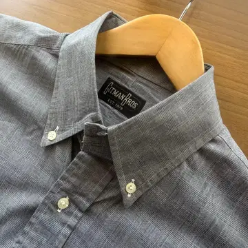 Gitman Bros. 긴팔 셔츠 버튼 다운