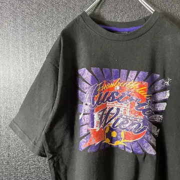 [ Austria Wien ] 구제 의류 90's 그래픽 티셔츠 블랙 L