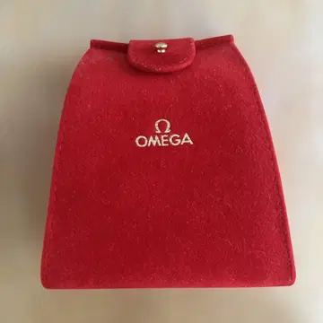 OMEGA 레드 벨벳 느낌 시계 케이스