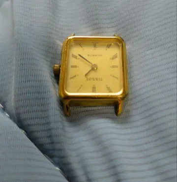 TISSOT VINTAGE 쿼츠 손목시계 본체 스퀘어 골드