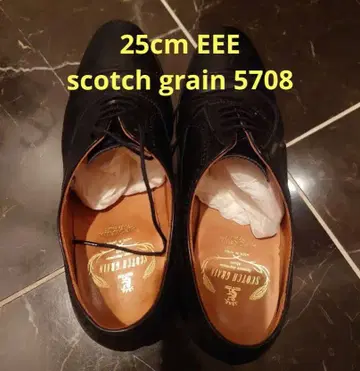 SCOTCH GRAIN 스코치그레인 비즈니스 슈즈 블랙 5708